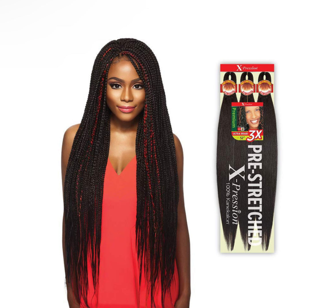 OUTRE 3X X-Pression Pre-Stretched Braid 52"