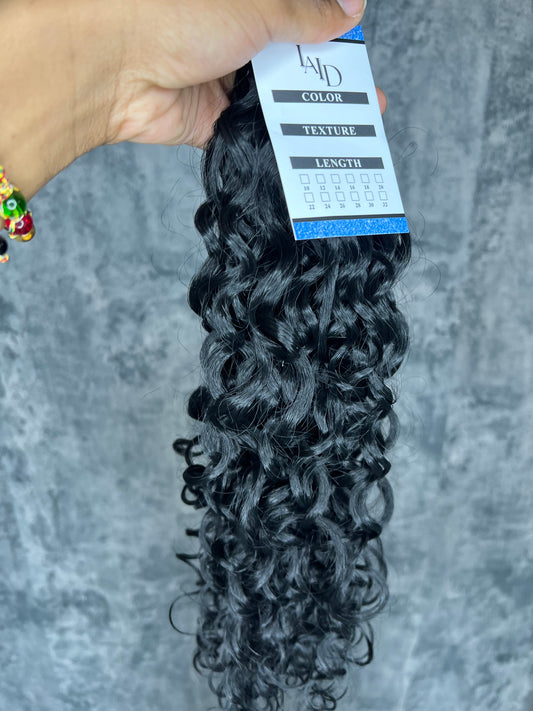 Bali way curls  (half synthetic half human )